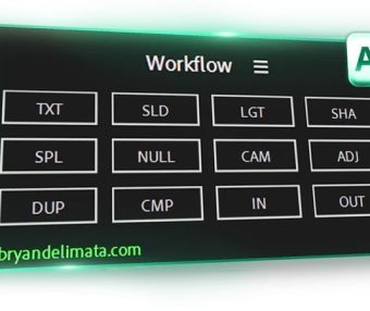 AE插件-Bryan Delimata Workflow After Effects插件 专业工作流增强工具 提升AE动画制作效率