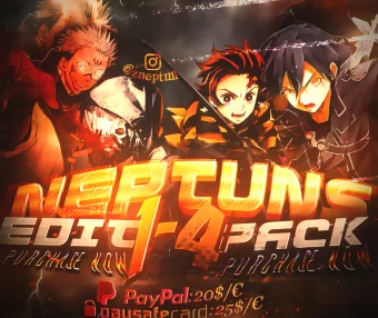 Payhip – Neptuns Edit Bundle 1-4 + SPECIAL PROJECT FILE AE模板