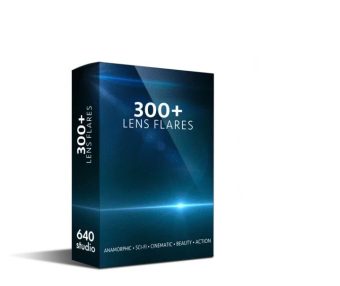 300+ Action Sci-fi Cinematic Anamorphic Lens Flares | 640studio