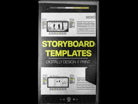 Tropic Colour – STORYBOARD TEMPLATES