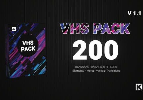 VHS PACK Videohive 24750066