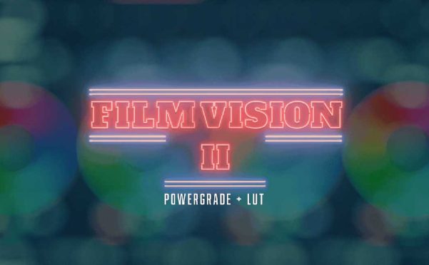SERR FilmVision V2 Powergrade+LUT:复古柯达Vision3 500T/250D胶片模拟商业级颜色分级设包