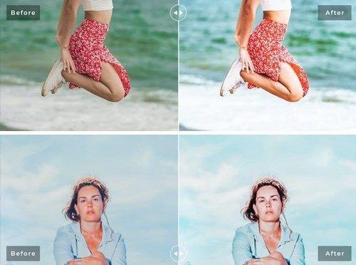 Rose Beach 人像旅拍Lightroom 预设 免费下载