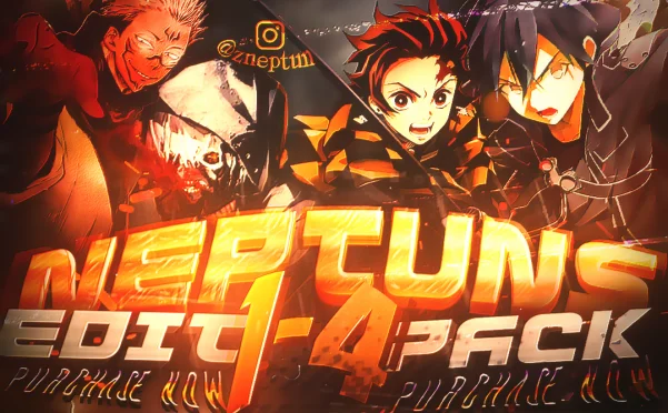 Payhip – Neptuns Edit Bundle 1-4 + SPECIAL PROJECT FILE AE模板