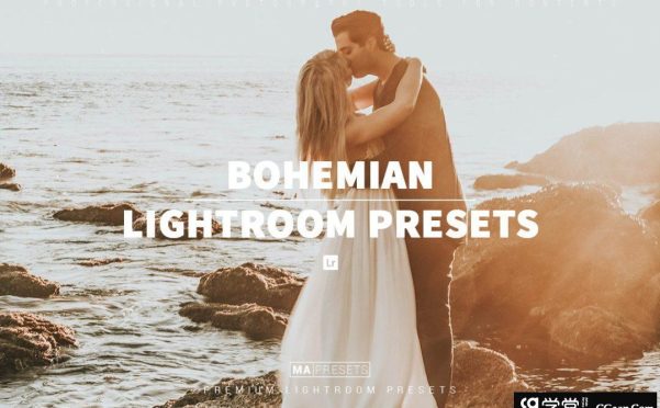 波西米亚新胶片礼人像LR预设BOHEMIAN-Mobile &Desktop Lightroom Presets