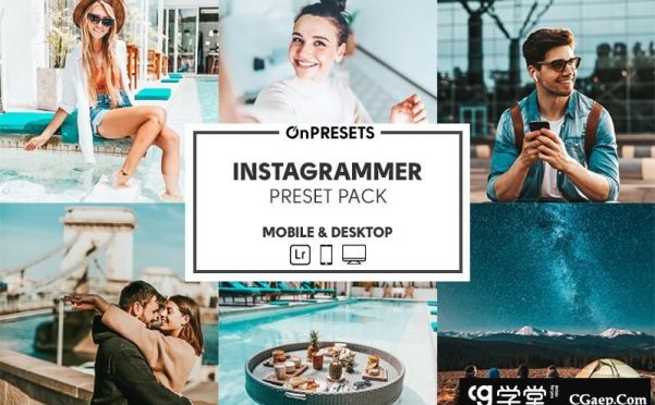 Instagram旅拍风光人像调色Lightroom预设 OnPresets -INSTAGRAMMER