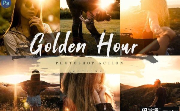 黄金时段逆光人像调色LUT预设+XMP预设Golden Hour ACR + LUT Presets