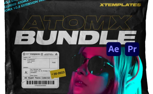 AtomX Packs Collection 2023 适用于 After Effects 和 Premiere Pro