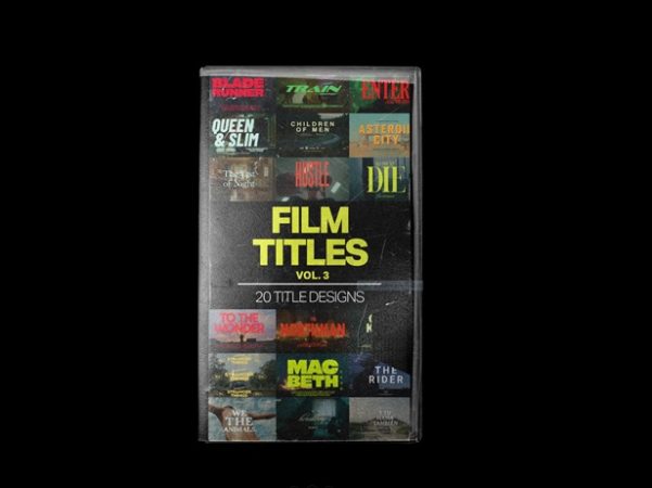 Tropic Colour – FILM TITLES VOL. 3