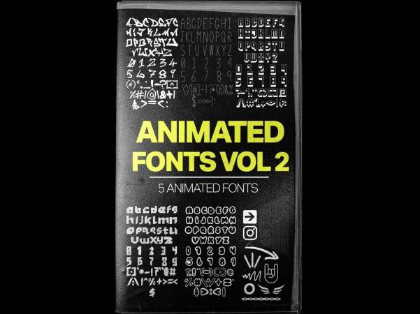 Tropic Colour – ANIMATED FONTS VOL. 2
