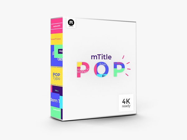 MotionVFX – mTitle POP: 50 Expressive Titles Exclusively for Final Cut Pro X