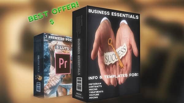 Media Monopoly专业级Adobe Premiere特效与LUTs调色预设 CREATOR GOLD PRESET BUNDLE (PREMIERE EFFECTS & LUTS)