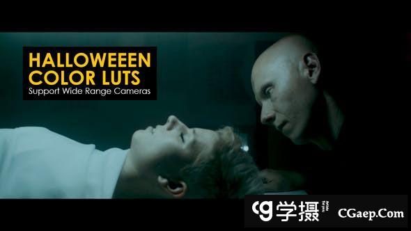 25个万圣节恐怖电影视频调色LUT预设和42“及Rec 709”LUTs预设