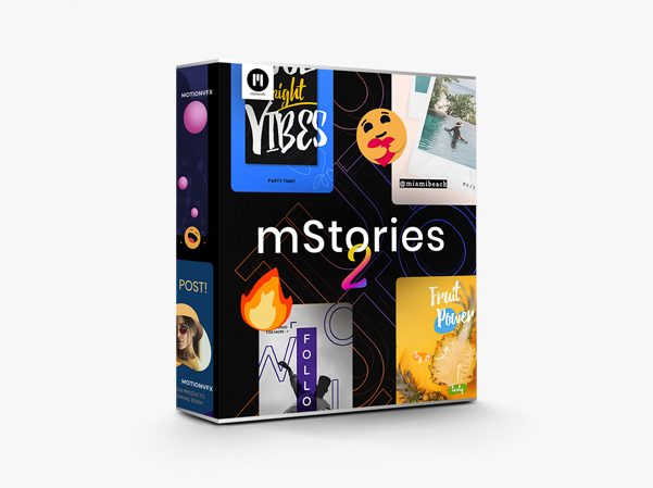 MotionVFX – mStories v2 FCPX模板