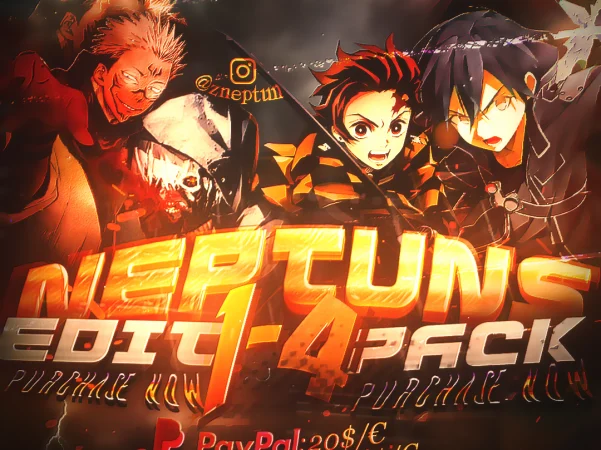 Payhip – Neptuns Edit Bundle 1-4 + SPECIAL PROJECT FILE AE模板
