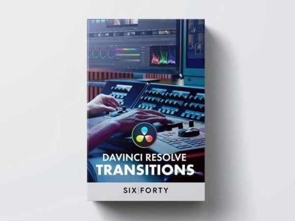 640studio – Transitions Pack for DaVinci Resolve!