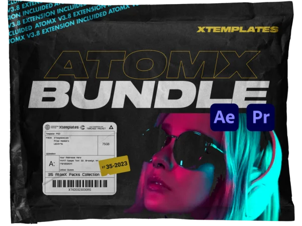AtomX Packs Collection 2023 适用于 After Effects 和 Premiere Pro