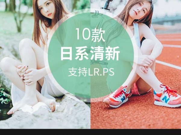 Lightroom预设 ACR预设 日系小清新 精选10款实用预设