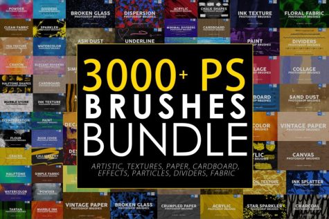 3000个Photoshop印章笔刷巨无霸套装[8.29GB,ABR]