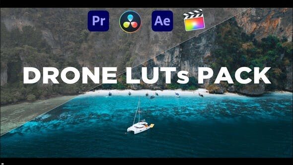 Videohive 44636449 Cinematic Drone LUTs