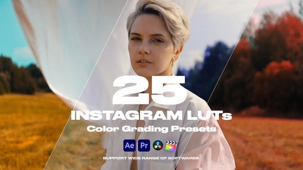 Videohive 35530276 Colorify Instagram LUTs
