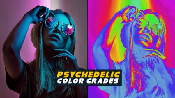 Psychedelic Color Grades LUTs
