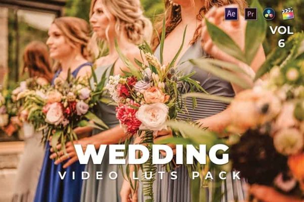 Wedding Pack Video LUTs Bundle