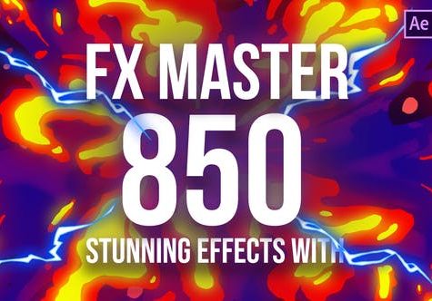 Videohive 26021811 850 FX Master – Cartoon Action Elements