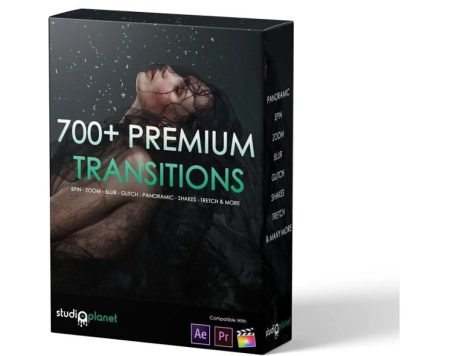1500+ Premium Transitions StudioPlanet for Final Cut, Premiere Pro