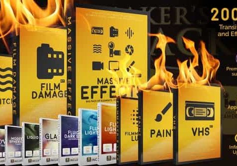 Videohive 24821008 Massive Effects Toolkit Big Pack of Presets Transitions and Footages