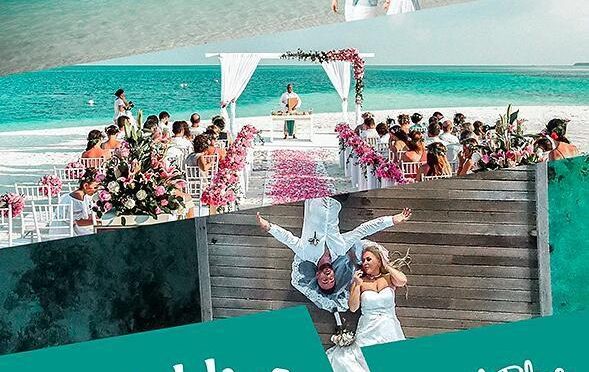 婚礼系列 – 珊瑚蓝调Lightroom预设与移动APP滤镜 Coral Blue Lightroom Preset