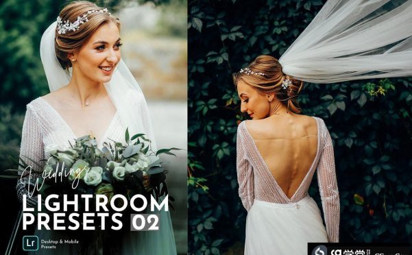 情绪浪漫穆迪婚礼人像Lightroom预设 Weddings Lightroom Presets Pack