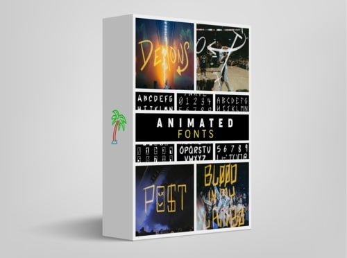 Tropic Colour Animated Fonts – Updated