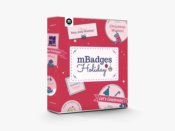 MotionVFX – mBadges Holiday
