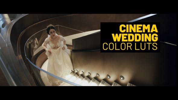 Videohive 39235554 Cinema Wedding LUTs