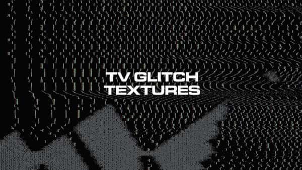 Steven McFarlane – TV Glitch Textures