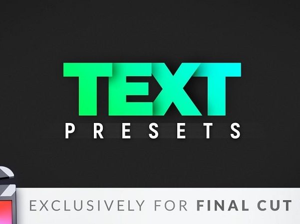 LenoFX – Text Presets for Final Cut Pro