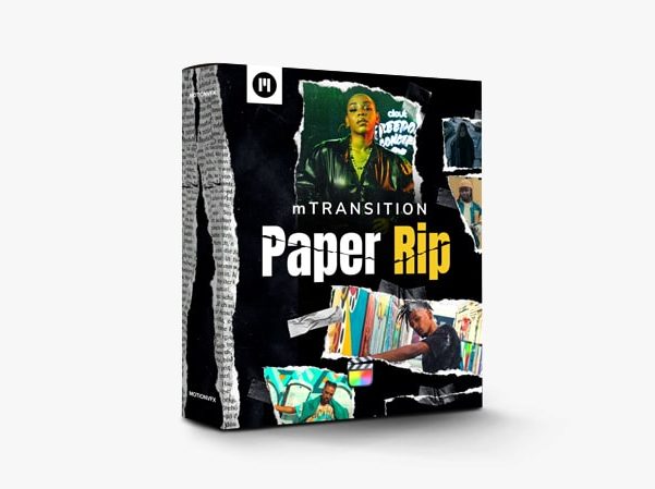 MotionVFX – mTransition Paper Rip