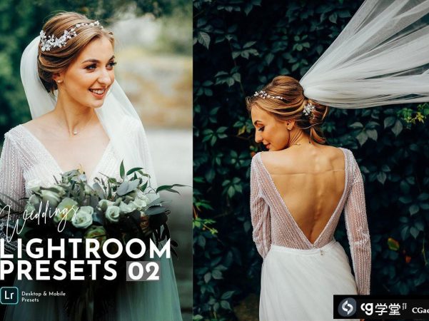 情绪浪漫穆迪婚礼人像Lightroom预设 Weddings Lightroom Presets Pack