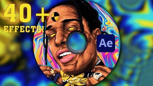AE预设-Trippy Distortion Presets Media Monopoly 迷幻套装