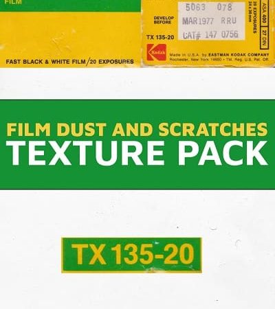 Master Filmmaker – Film Dust and Scratches Texture Pack – PRO