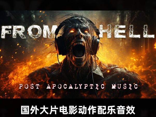 Triune Digital From Hell 后末日风格电影游戏音乐 12首免版税WAV可拆分音轨素材包Post-Apocalyptic Music SFX