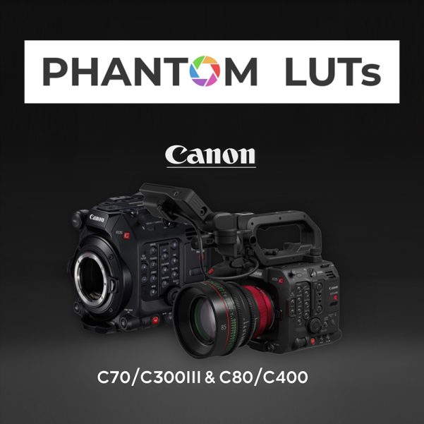 Phantom LUTs佳能C-Log专用电影调色预设 精准模拟ARRI阿莱色彩科学与6款胶片风格