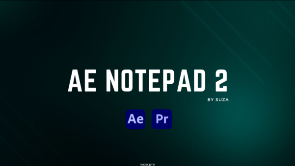 AE Notepad笔记管理插件After Effects工作区内置便签工具项目任务效率插件Aescripts - AE Notepad v2.1.2