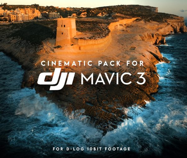 DJI Mavic 3专业航拍调色LUT预设包 50个电影级滤镜 针对D-Log色彩优化 支持PR/达芬奇 DJI MAVIC 3 SERIES CINEMATIC LUT PACK - For D-LOG 10bit Drone Footage