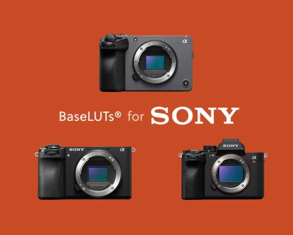 索尼电影级S-Log3色彩还原监看LUT预设 BaseLUTs支持Sony FX30 FX3 A7SIII A6700 A7RV专业调色