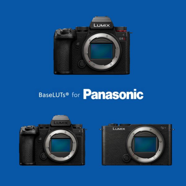 松下相机V-Log专业色彩还原监看LUT预设 BaseLUTs支持S5 S5II S5IIX S9精准调色