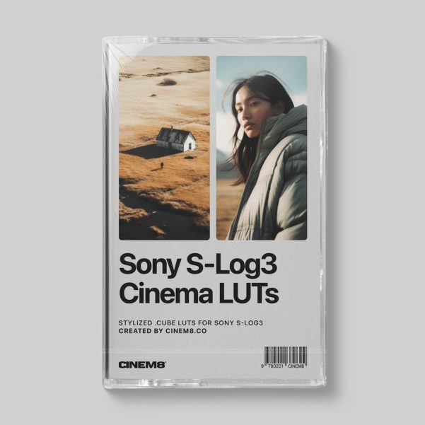 Cinem8 索尼SLog3电影级LUT预设10个.cube文件 FX3/FX30/A7SIII/A7IV/ZV-E1专用视频调色滤镜