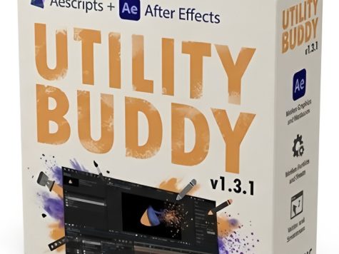 AE脚本工具Utility Buddy 项目管理助手 批量查找更新字体表达式效果 支持AE CC
