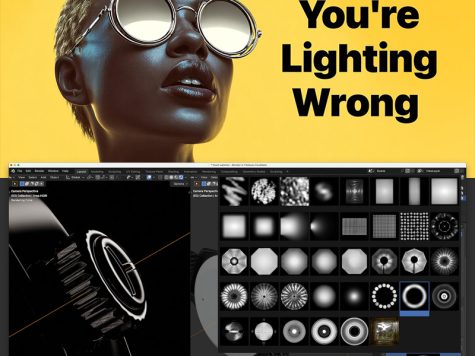 Blender灯光管理神器 Light Wrangler v3.3.4 照明插件 支持HDRI/Gobo/IES 直觉定位布光